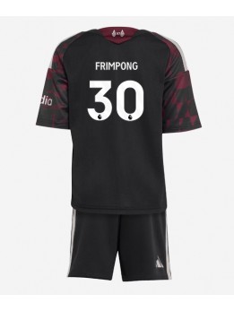 Otroški Nogometna dresi replika Liverpool Jeremie Frimpong #30 Tretji 2026-27 Kratek rokav (+ hlače)